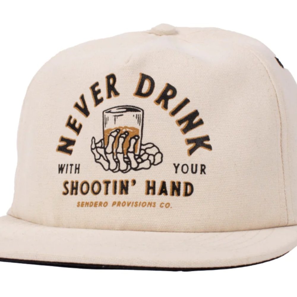 Sendero Provisions Co Shootin hand Hat Unisex Embroidered - adjustable